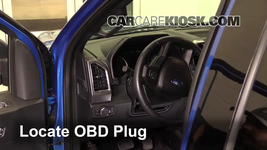 2016 Ford F-150 XLT 5.0L V8 FlexFuel Crew Cab Pickup Lumière « Check engine » du moteur